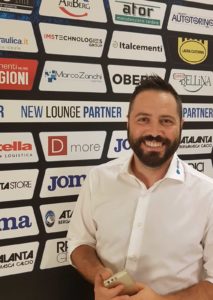 Inaugurazione UBI GOLD ATALANTA con Marco Zanchi Agenzia Enki e Blebox